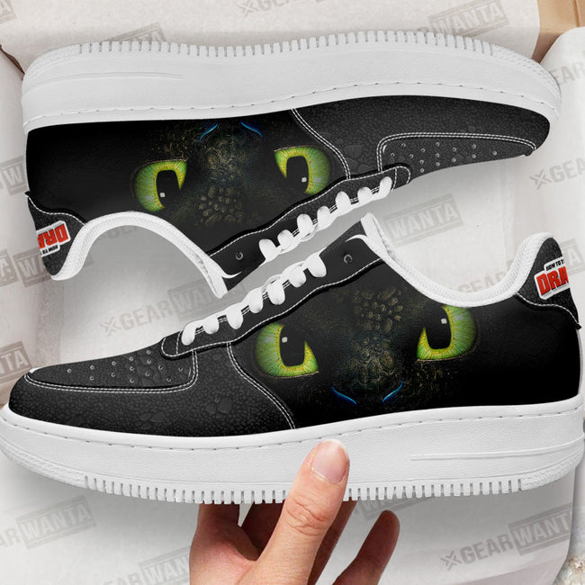 Toothless Dragon Sneakers Custom Cartoon Shoes 1 - PerfectIvy