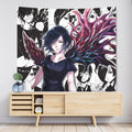 Touka Kirishima Tapestry Custom Tokyo Ghoul Manga Anime Room Decor 2 - PerfectIvy