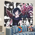 Touka Kirishima Tapestry Custom Tokyo Ghoul Manga Anime Room Decor 3 - PerfectIvy