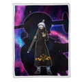 Trafalgar D. Water Law Blanket Fleece Galaxy One Piece Anime Bedding Room 3 - PerfectIvy