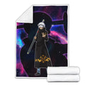 Trafalgar D. Water Law Blanket Fleece Galaxy One Piece Anime Bedding Room 4 - PerfectIvy