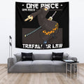 Trafalgar D. Water Law Tapestry Custom One Piece Anime Room Decor 3 - PerfectIvy