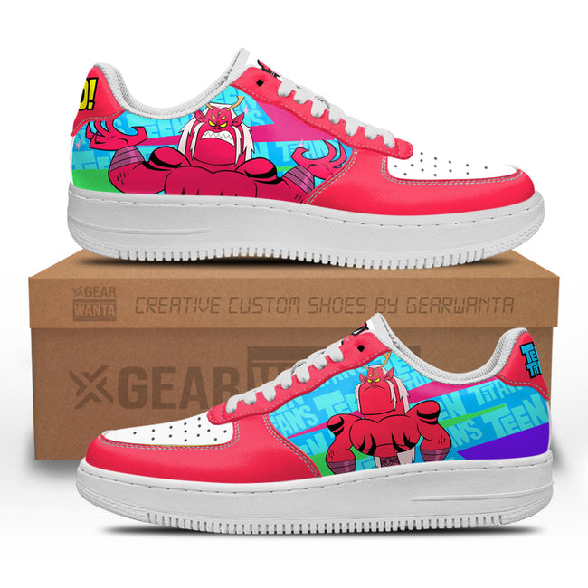 Trigon Sneakers Custom Teen Titan Go Cartoon Shoes 2 - PerfectIvy