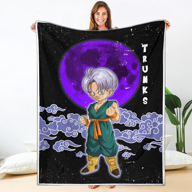 Trunks Blanket Custom Cloud Dragon Ball Anime Bedding 1 - PerfectIvy
