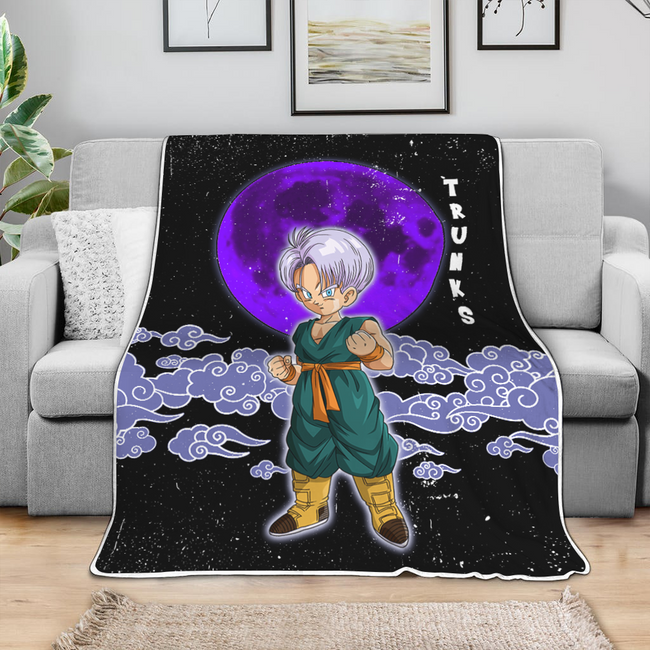 Trunks Blanket Custom Cloud Dragon Ball Anime Bedding 4 - PerfectIvy