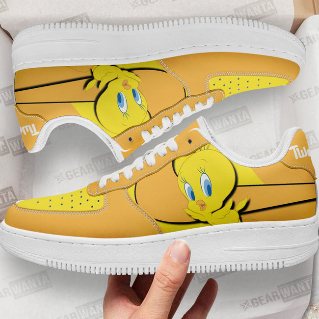 Tweety Custom Cartoon Sneakers LT13 2 - PerfectIvy