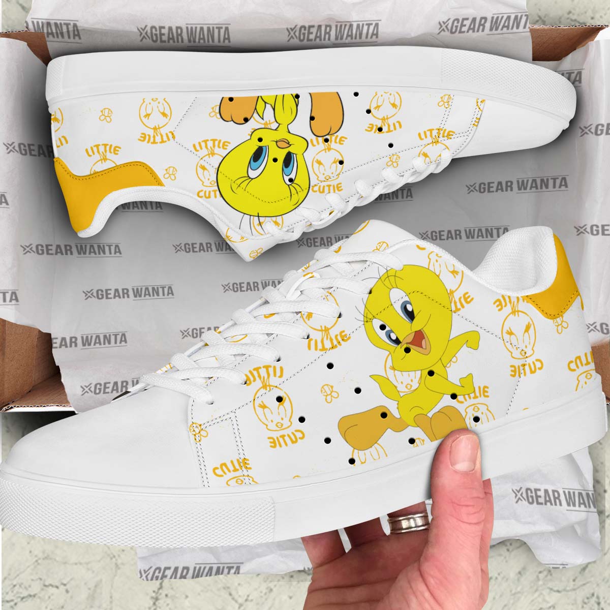 looney tunes custom shoes