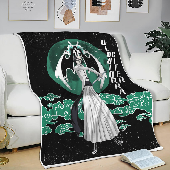Ulquiorra Cifer Blanket Moon Style Custom Bleach Anime Bedding 3 - PerfectIvy