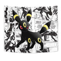 Umbreon Tapestry Custom Pokemon Manga Anime Room Decor 1 - PerfectIvy