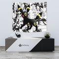 Umbreon Tapestry Custom Pokemon Manga Anime Room Decor 3 - PerfectIvy