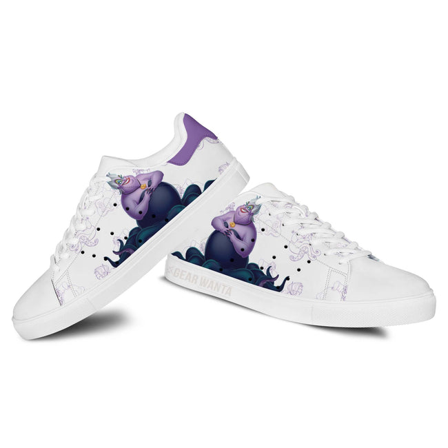 Ursula Skate Shoes Custom The Little Mermaid Cartoon Sneakers 2 - PerfectIvy