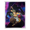 Usopp Blanket Fleece Galaxy One Piece Anime Bedding Room 3 - PerfectIvy