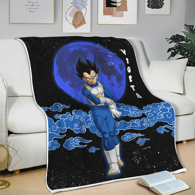 Vegeta Blanket Custom Cloud Dragon Ball Anime Bedding 3 - PerfectIvy