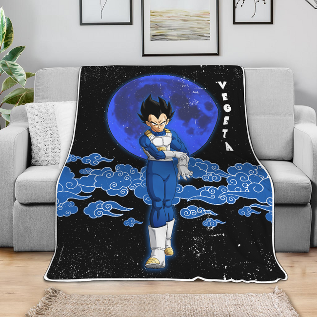 Vegeta Blanket Custom Cloud Dragon Ball Anime Bedding 4 - PerfectIvy