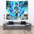 Vegeta Blue Tapestry Custom Dragon Ball Anime Home Decor 2 - PerfectIvy