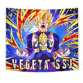 Vegeta SSJ Tapestry Custom Dragon Ball Anime Home Decor 1 - PerfectIvy