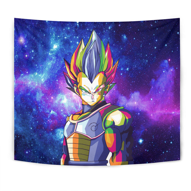 Vegeta Tapestry Custom Dragon Ball Anime Room Decor 1 - PerfectIvy