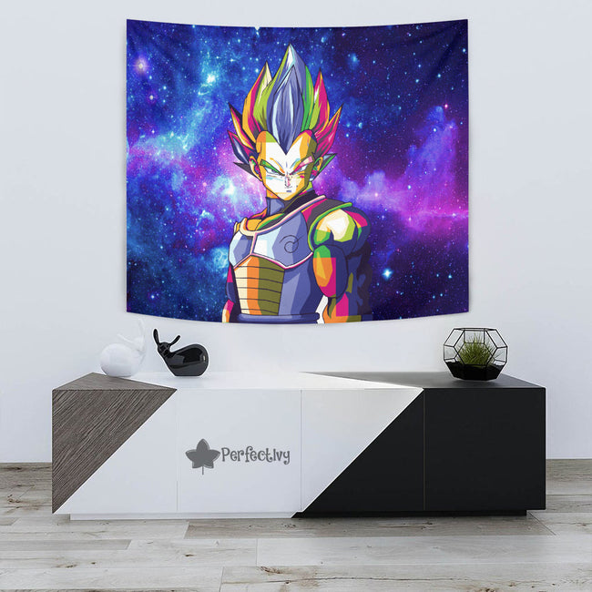 Vegeta Tapestry Custom Dragon Ball Anime Room Decor 3 - PerfectIvy