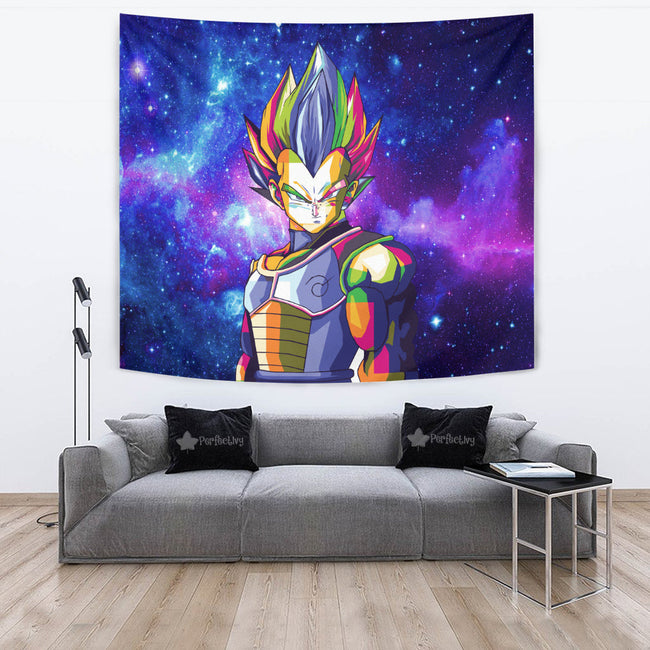 Vegeta Tapestry Custom Dragon Ball Anime Room Decor 4 - PerfectIvy