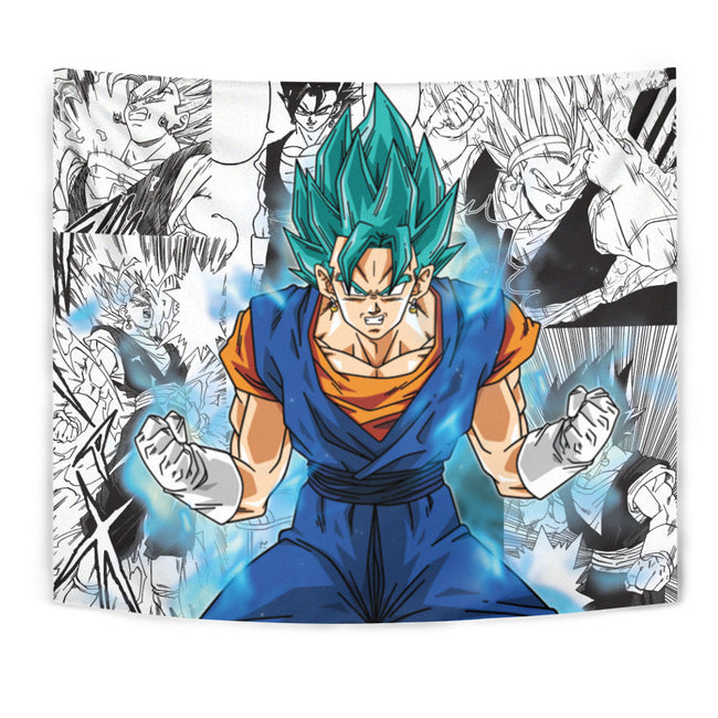Vegito Tapestry Custom Dragon Ball Anime Room Decor 1 - PerfectIvy
