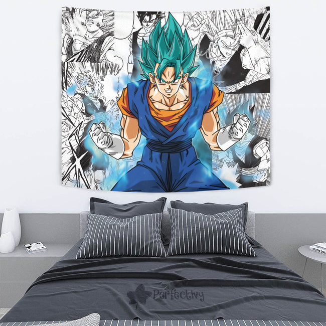 Vegito Tapestry Custom Dragon Ball Anime Room Decor 4 - PerfectIvy