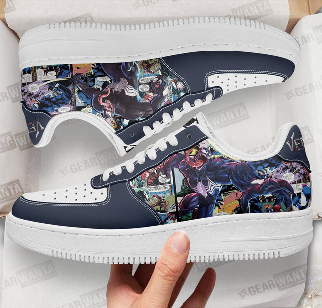 Venom Sneakers Custom Superhero Comic Shoes 1 - PerfectIvy