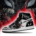Venom I Have A Parasite Black And White JD Sneakers Custom Shoes 3 - PerfectIvy