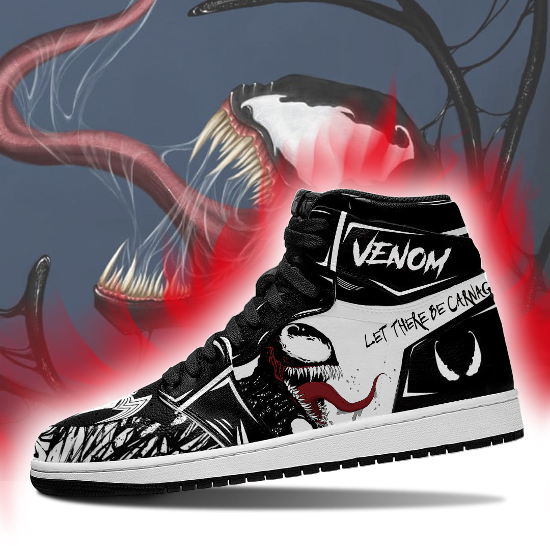 Venom Let There Be Carnage JD Sneakers Custom Shoes Perfectivy