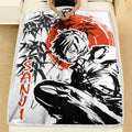 Vinsmoke Sanji Blanket Custom One Piece Manga Anime Bedding 2 - PerfectIvy