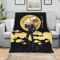 Vinsmoke Sanji Blanket Moon Style Custom One Piece Anime Bedding 4 - PerfectIvy