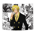 Vinsmoke Sanji Tapestry Custom One Piece Anime Manga Room Wall Decor 1 - PerfectIvy