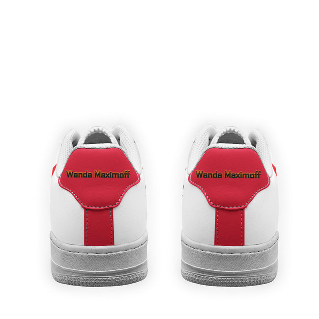 Wanda Maximoff Super Hero Custom Sneakers QD22 3 - PerfectIvy