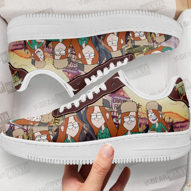 Wendy Gravity Falls Sneakers Custom Cartoon Shoes 1 - PerfectIvy