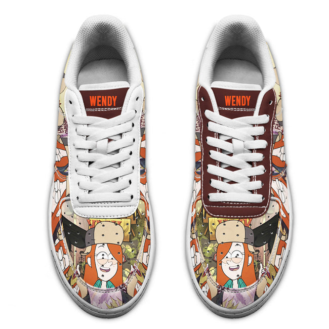 Wendy Gravity Falls Sneakers Custom Cartoon Shoes 3 - PerfectIvy