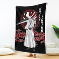 White Ichigo Blanket Moon Style Custom Bleach Anime Bedding 2 - PerfectIvy