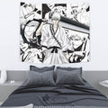 White Ichigo Zangetsu Tapestry Custom Bleach Anime Manga Room Wall Decor 4 - PerfectIvy