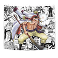 Whitebeard Tapestry Custom One Piece Anime Manga Room Wall Decor 1 - PerfectIvy