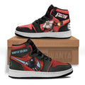 Winter Soldier vs Falcon Kid Sneakers Custom For Kids 1 - PerfectIvy