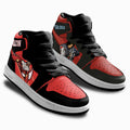 Winter Soldier vs Falcon Kid Sneakers Custom For Kids 2 - PerfectIvy