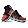 Winter Soldier vs Falcon Kid Sneakers Custom For Kids 3 - PerfectIvy