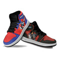 Winter Soldier vs US Captain Kid Sneakers Custom For Kids 3 - PerfectIvy