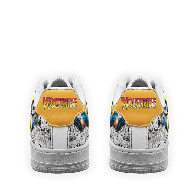 Wolverine Sneakers Custom Superhero Comic Shoes 4 - PerfectIvy