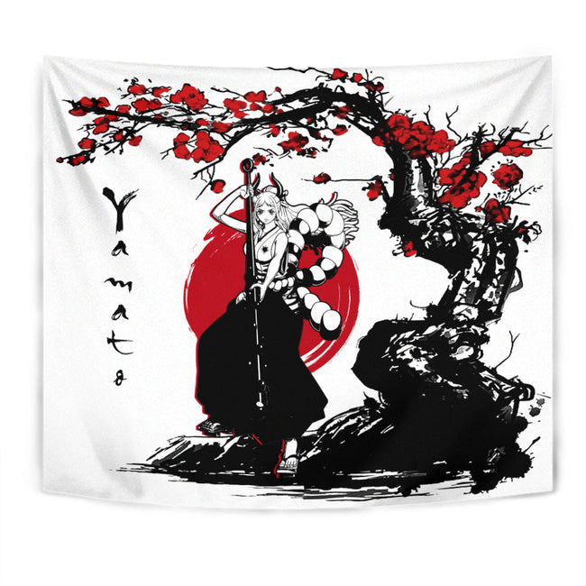 Yamato Tapestry Custom One Piece Anime Bedroom Living Room Home Decoration 1 - PerfectIvy