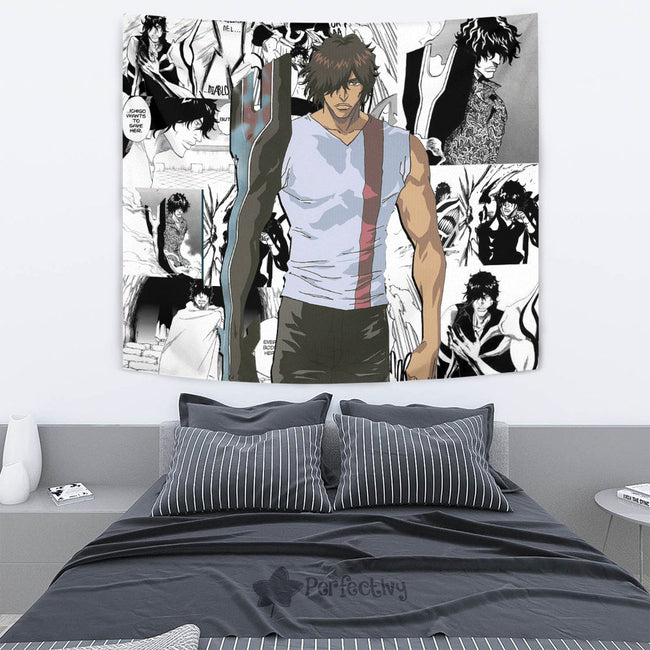 Yasutora Sado Tapestry Custom Bleach Anime Manga Room Decor 2 - PerfectIvy