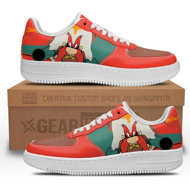 Yosemite Sam Custom Cartoon Sneakers LT1310 1 - PerfectIvy