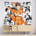 Yuu Nishinoya Tapestry Custom Haikyuu Manga Anime Room Decor 2 - PerfectIvy