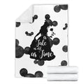 A Tale As Old As Time Belle Fleece Blanket For Bedding Decor 1 - PerfectIvy