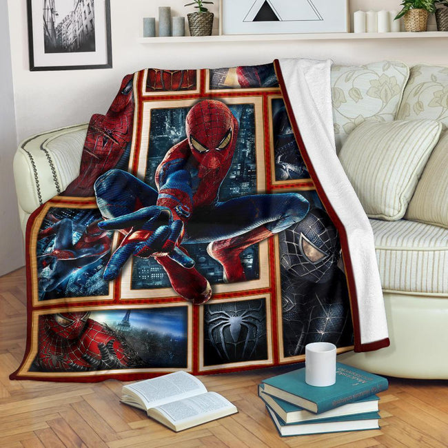 Amazing Spider-Man Fleece Blanket Gift Idea For Fan 3 - PerfectIvy