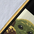 Baby Yoda Fleece Blanket The Child The Mandalorian Funny For Fan 8 - PerfectIvy
