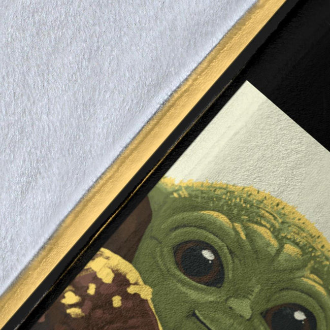 Baby Yoda Fleece Blanket The Child The Mandalorian Funny For Fan 8 - PerfectIvy